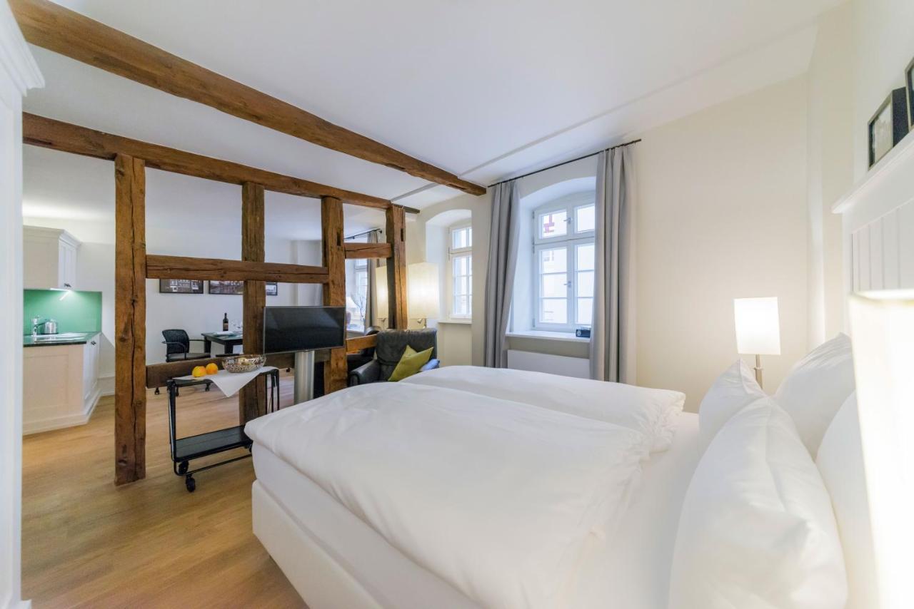 Gaestehaus Am Marktbrunnen 브레텐 외부 사진
