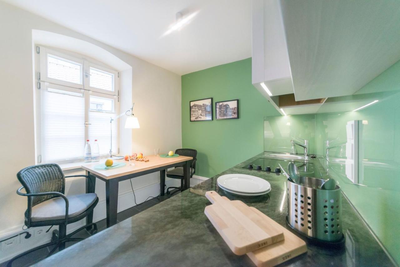 Gaestehaus Am Marktbrunnen 브레텐 외부 사진